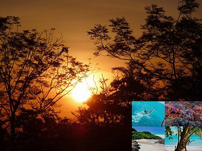 Montezuma ocean view villa with a pool to rent